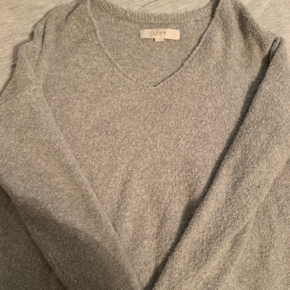 Gray sweater